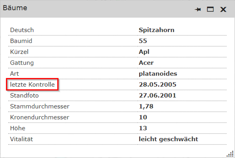 Suchergebnis_Spaltennamen_Ergebnis_Karteikarte