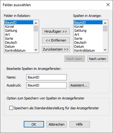 Maske_Anzeigefenster_Felder_auswählen