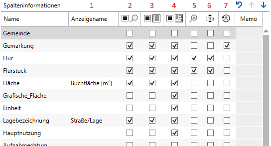 SucheSpalten