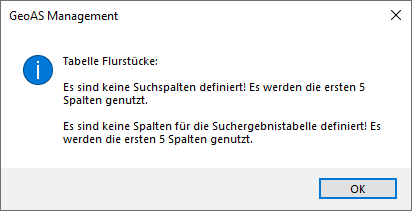 Hinweis_Management_keine_Suchspalten_definiert