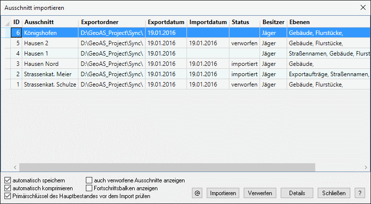 SyncArchivImport